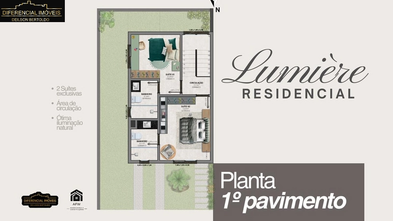 RESIDENCIAL LUMIÈRE: 4ª foto da galeria de imagens do imóvel