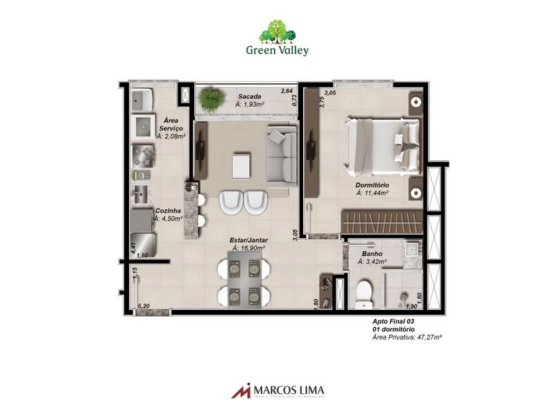 APARTAMENTOS À VENDA: 36ª foto da galeria de imagens do imóvel