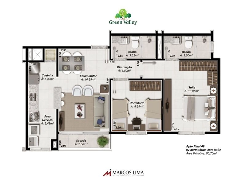 APARTAMENTOS À VENDA: 22ª foto da galeria de imagens do imóvel