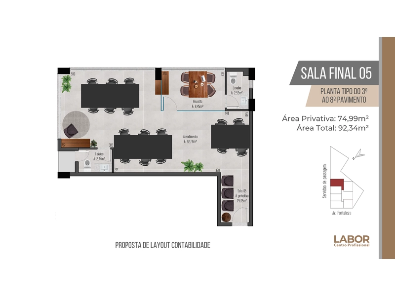 EDIFÍCIO LABOR – Salas Comerciais e Loja Térrea à Venda!: 8ª foto da galeria de imagens do imóvel