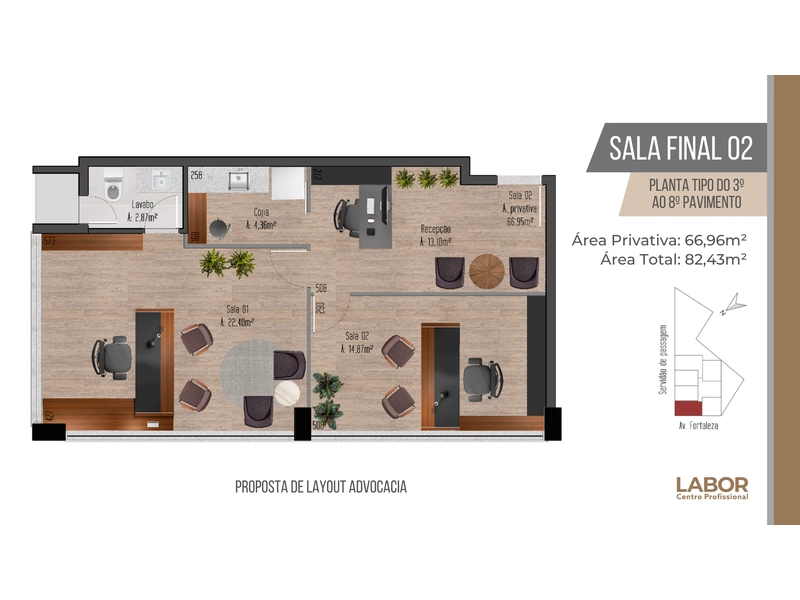 EDIFÍCIO LABOR – Salas Comerciais e Loja Térrea à Venda!: 7ª foto da galeria de imagens do imóvel