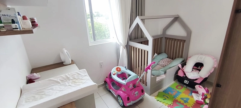 APARTAMENTO SEMIMOBILIADO CONDOMÍNIO GREEN VALLEY: 3ª foto da galeria de imagens do imóvel