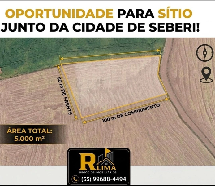 ÁREA DE TERRA NA LINHA TESOURA !!!!: 3ª foto da galeria de imagens do imóvel
