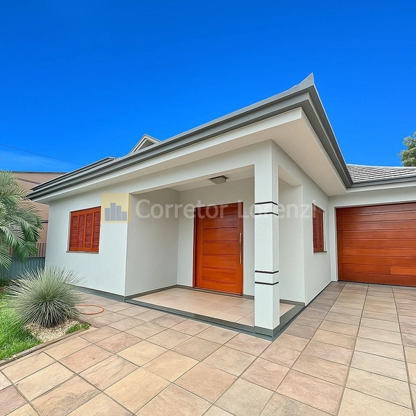Casa plana com 3 dormitórios (1 suíte), churrasqueira, garagem: 1ª foto da galeria de imagens do imóvel