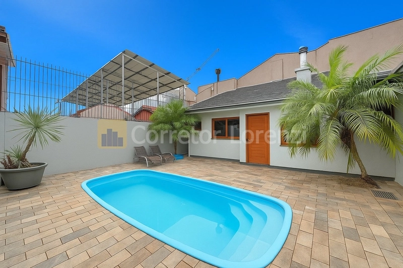 Casa plana com 3 dormitórios (1 suíte), churrasqueira, garagem: 14ª foto da galeria de imagens do imóvel