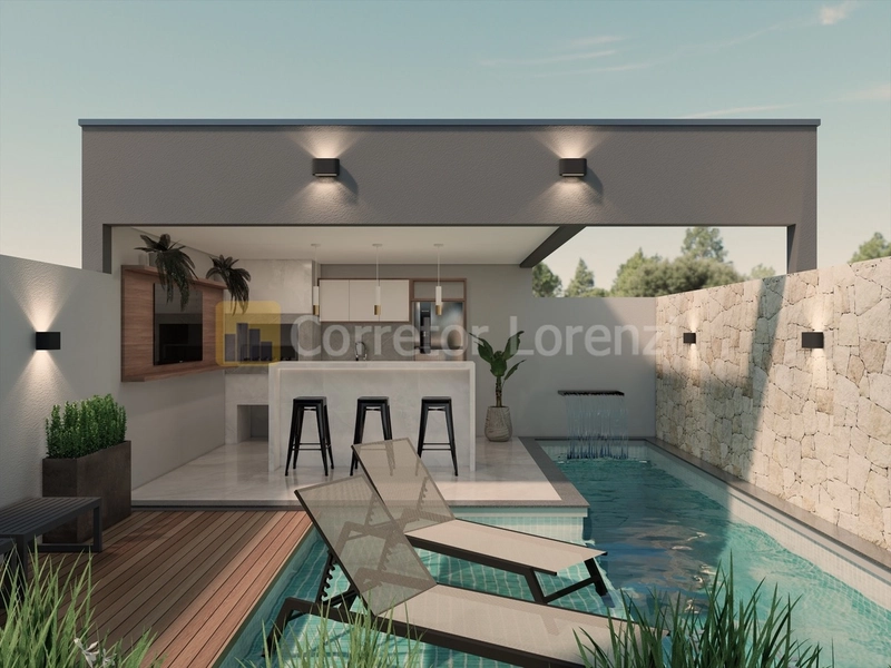 Casa plana em construção no centro de Estância Velha: 20ª foto da galeria de imagens do imóvel
