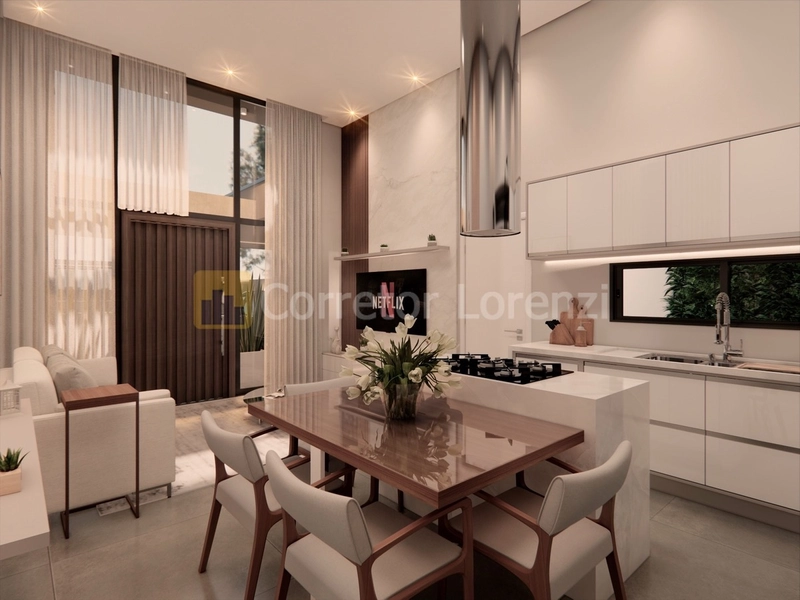 Casa plana em construção no centro de Estância Velha: 6ª foto da galeria de imagens do imóvel