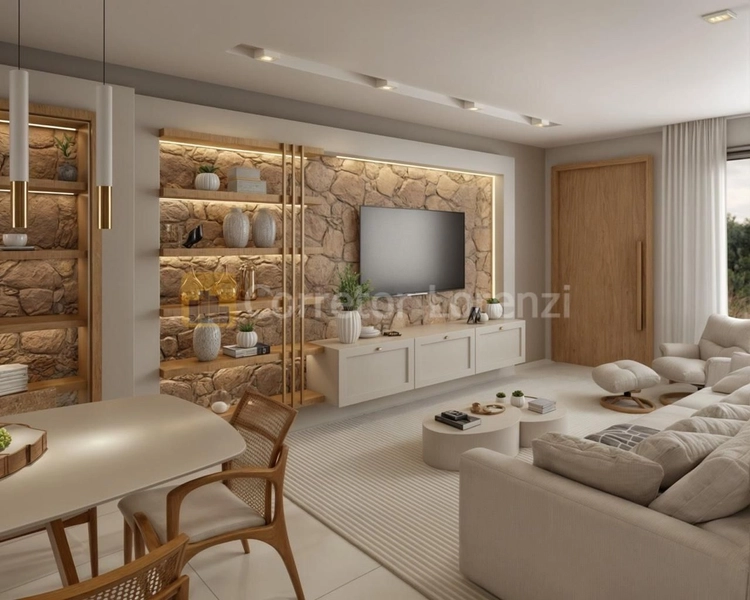 Casa com 3 suítes, 218 m², 2 vagas de garagem: 3ª foto da galeria de imagens do imóvel