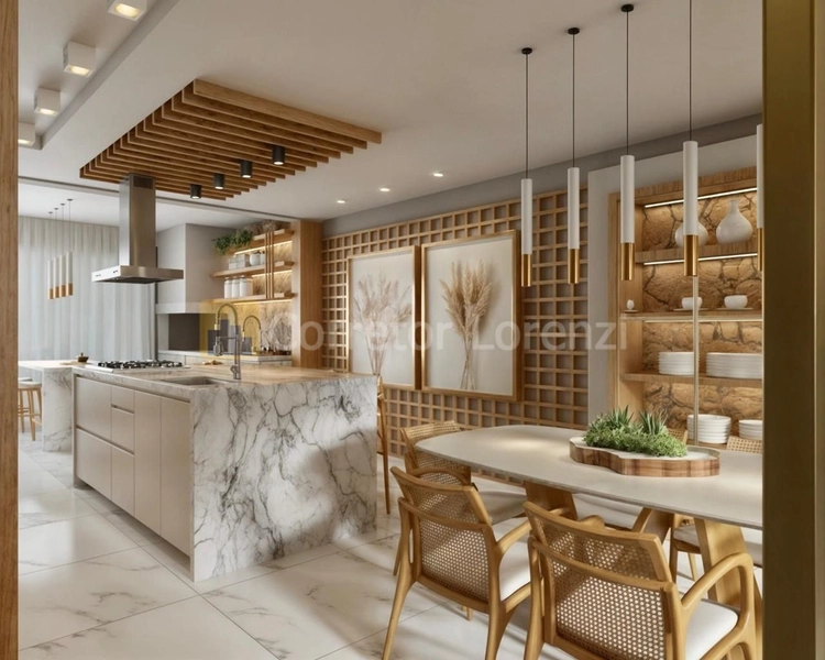 Casa com 3 suítes, 218 m², 2 vagas de garagem: 5ª foto da galeria de imagens do imóvel