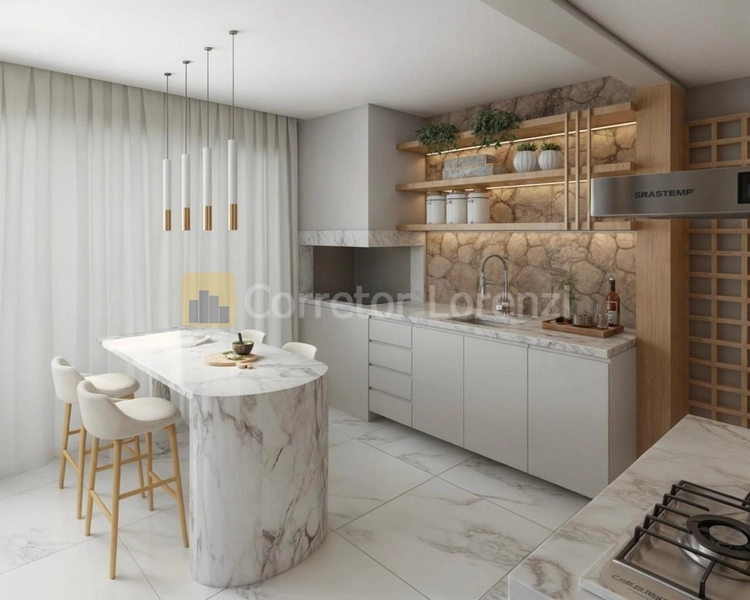 Casa com 3 suítes, 218 m², 2 vagas de garagem: 7ª foto da galeria de imagens do imóvel
