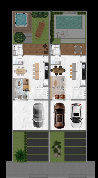 Casa em construção no loteamento Chácara Hamburguesa: 4ª foto da galeria de imagens do imóvel