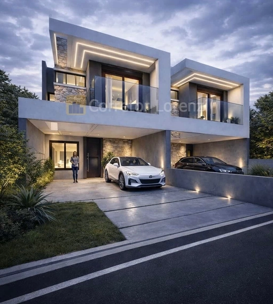 Casa em construção no loteamento Chácara Hamburguesa