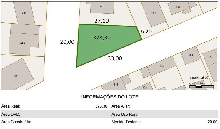 Terreno de esquina no bairro Boa Vista em Novo Hamburgo: 1ª foto da galeria de imagens do imóvel