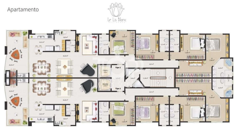 APARTAMENTO FRENTE AVENIDA ALTO PADRAO MEIA PRAIA: 1ª foto da galeria de imagens do imóvel