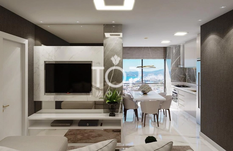 LINDO FLAT QUADRA MAR ALTO PADRÃO - MEIA PRAIA !: 2ª foto da galeria de imagens do imóvel