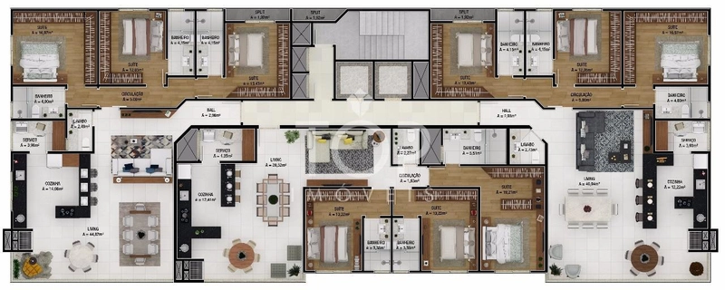 APARTAMENTO 3 SUITES PRONTO PARA MORAR EM PEREQUÊ: 2ª foto da galeria de imagens do imóvel