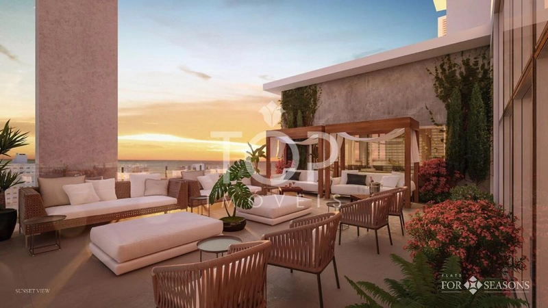 SEU FLAT NA QUADRA MAR EM MEIA PRAIA: 15ª foto da galeria de imagens do imóvel