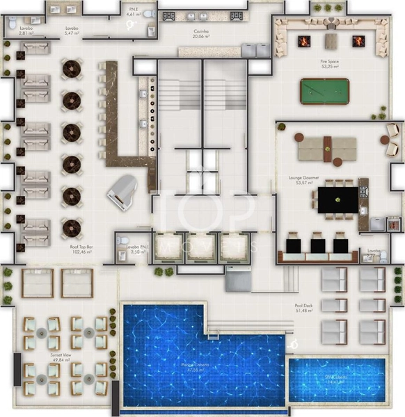 SEU FLAT NA QUADRA MAR EM MEIA PRAIA: 5ª foto da galeria de imagens do imóvel