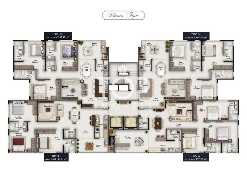 LINDO APARTAMENTO PRONTO NA MEIA PRAIA !!!: 2ª foto da galeria de imagens do imóvel