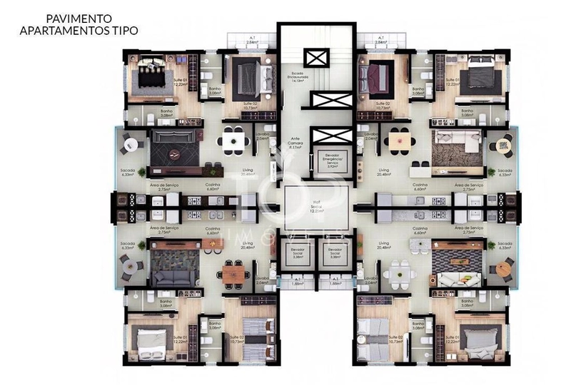 ÓTIMO INVESTIMENTO APARTAMENTO NOVO : 1ª foto da galeria de imagens do imóvel