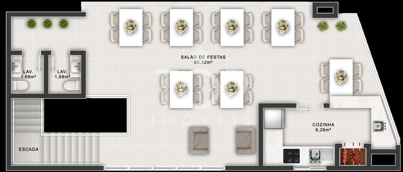 APARTAMENTO NO BALNEÁRIO PEREQUÊ: 10ª foto da galeria de imagens do imóvel