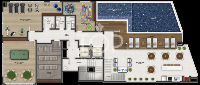 APARTAMENTO NO BALNEÁRIO PEREQUÊ: 12ª foto da galeria de imagens do imóvel