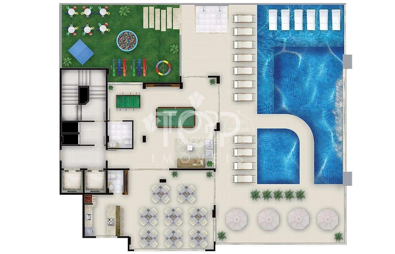 MARAVILHOSO APARTAMENTO MOBILIADO QUADRA MAR!: 5ª foto da galeria de imagens do imóvel