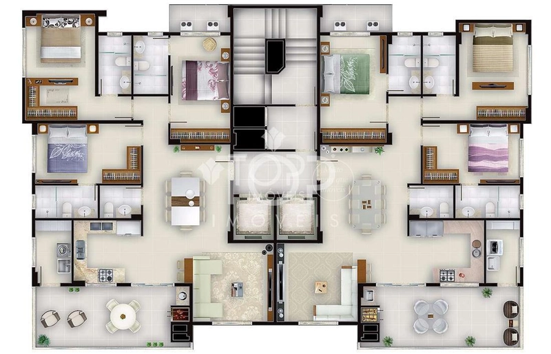 MARAVILHOSO APARTAMENTO MOBILIADO QUADRA MAR!: 1ª foto da galeria de imagens do imóvel