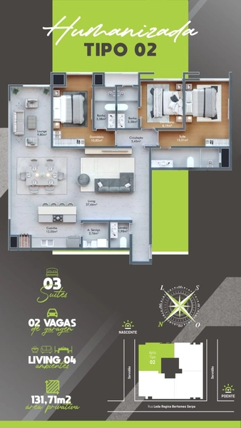 APARTAMENTO EM PORTO BELO: 4ª foto da galeria de imagens do imóvel