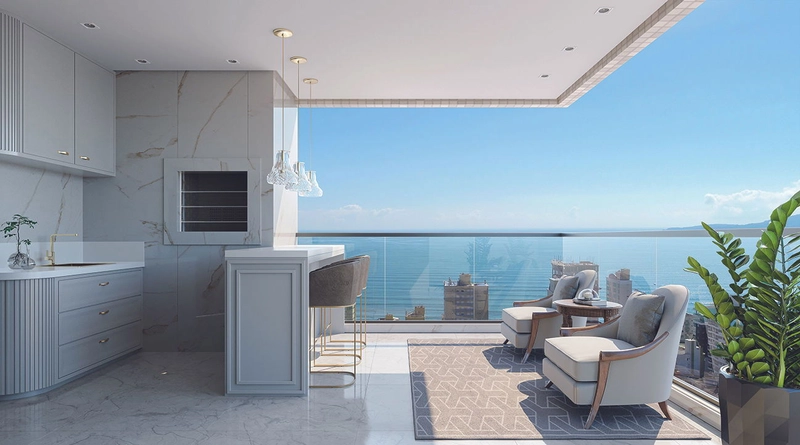 APARTAMENTO EM MEIA PRAIA: 1ª foto da galeria de imagens do imóvel