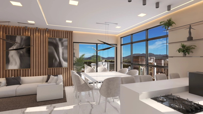 APARTAMENTO COM 3 SUÍTES EM MEIA PRAIA: 1ª foto da galeria de imagens do imóvel