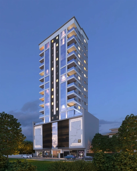 APARTAMENTO COM 3 SUÍTES EM MEIA PRAIA: 2ª foto da galeria de imagens do imóvel