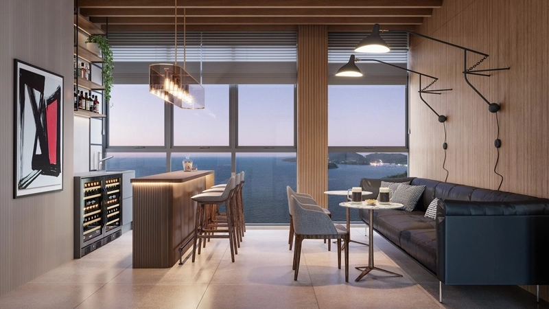APARTAMENTO PERTO DA PRAIA EM BALNEÁRIO PEREQUE: 9ª foto da galeria de imagens do imóvel