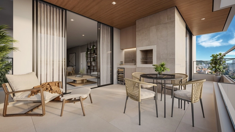 APARTAMENTO PERTO DA PRAIA EM BALNEÁRIO PEREQUE: 6ª foto da galeria de imagens do imóvel