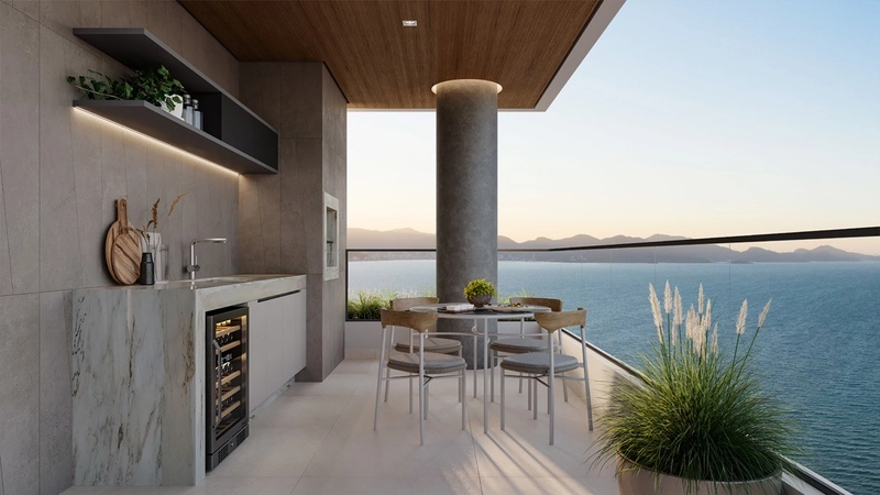 APARTAMENTO PERTO DA PRAIA EM BALNEÁRIO PEREQUE: 7ª foto da galeria de imagens do imóvel