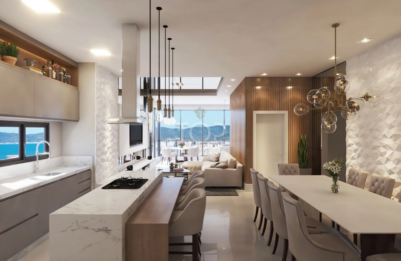 APARTAMENTO NOVO 4 SUÍTES ITAPEMA MEIA PRAIA ALTO PADRÃO: 8ª foto da galeria de imagens do imóvel