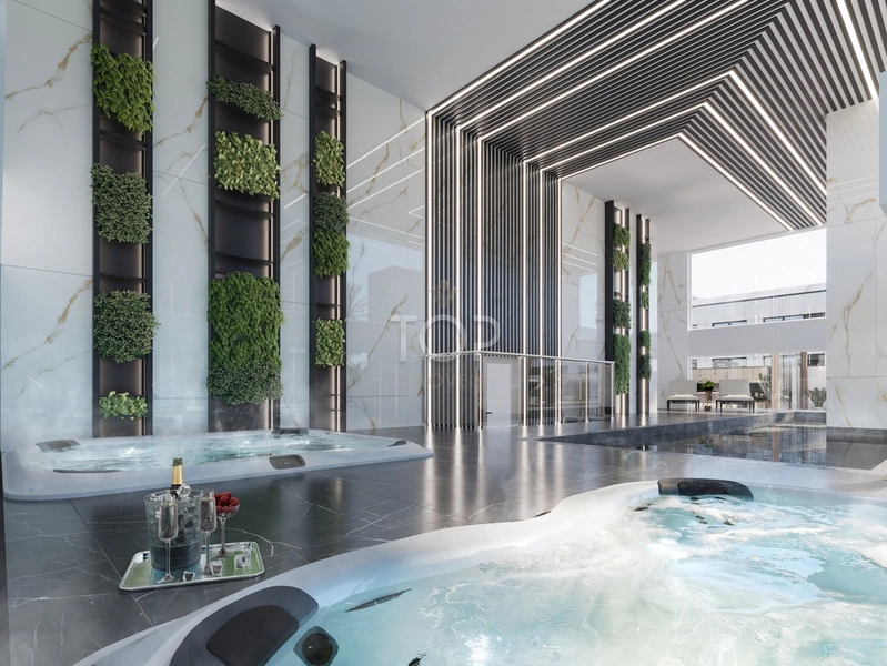 Um residencial que se destaca por sua arquitetura moderna.: 4ª foto da galeria de imagens do imóvel