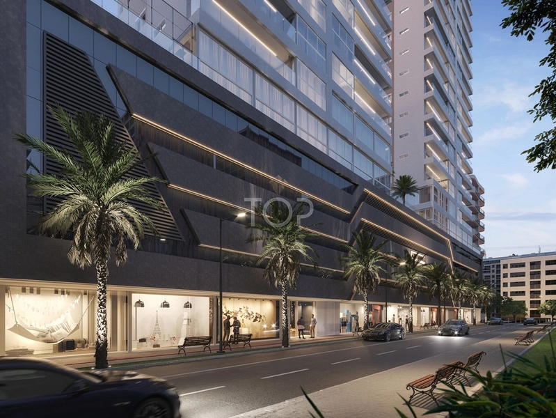 Um residencial que se destaca por sua arquitetura moderna.: 5ª foto da galeria de imagens do imóvel