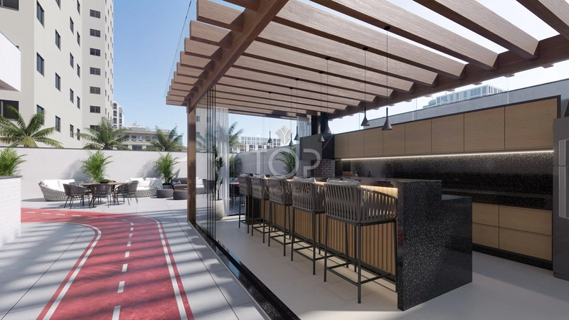 Um residencial que se destaca por sua arquitetura moderna.: 15ª foto da galeria de imagens do imóvel