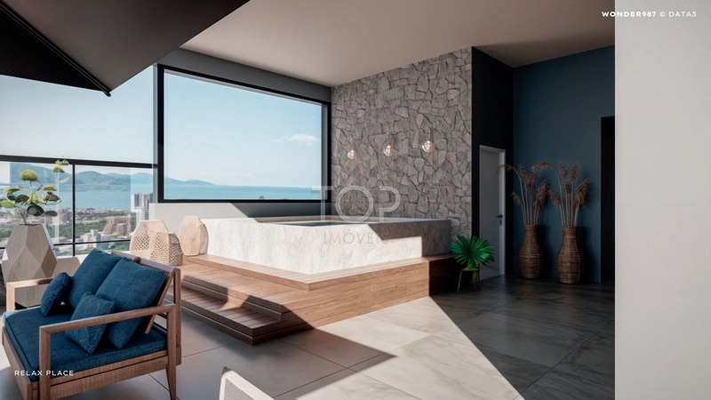 APARTAMENTO NO ALTO PEREQUÊ: 3ª foto da galeria de imagens do imóvel