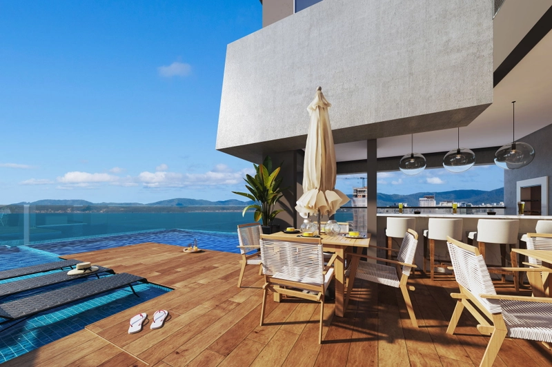 APARTAMENTO EM ITAPEMA: 3ª foto da galeria de imagens do imóvel