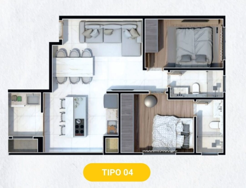 APARTAMENTO 601 RESIDENCIAL JARDINS: 31ª foto da galeria de imagens do imóvel