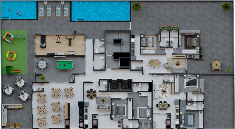 APARTAMENTO EM MEIA PRAIA: 14ª foto da galeria de imagens do imóvel