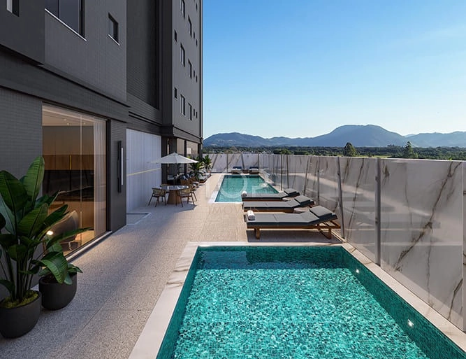 APARTAMENTO QUADRA MAR EM MEIA PRAIA: 7ª foto da galeria de imagens do imóvel