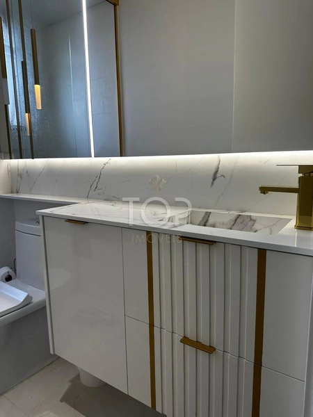 APARTAMENTO SEMIMOBILIADO COM VISTA MAR EM PORTO BELO