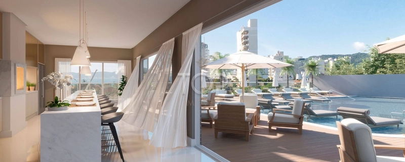 APARTAMENTO COM VISTA PARA O MAR EM ITAPEMA: 9ª foto da galeria de imagens do imóvel