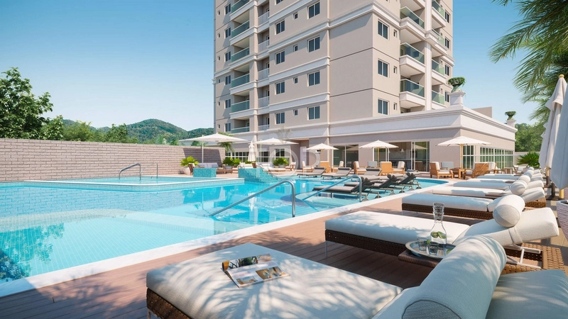 APARTAMENTO COM VISTA PARA O MAR EM ITAPEMA: 12ª foto da galeria de imagens do imóvel