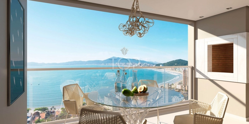 APARTAMENTO COM VISTA PARA O MAR EM ITAPEMA: 2ª foto da galeria de imagens do imóvel