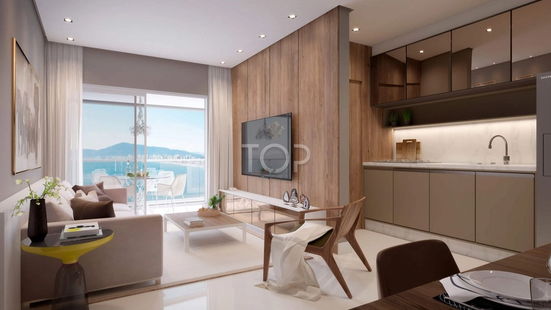 APARTAMENTO COM VISTA PARA O MAR EM ITAPEMA: 20ª foto da galeria de imagens do imóvel