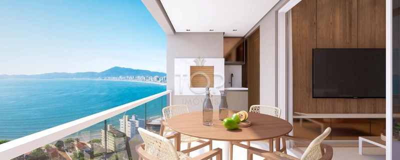 APARTAMENTO COM VISTA PARA O MAR EM ITAPEMA: 3ª foto da galeria de imagens do imóvel